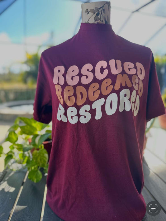 Rescued, Redeemed, Restored